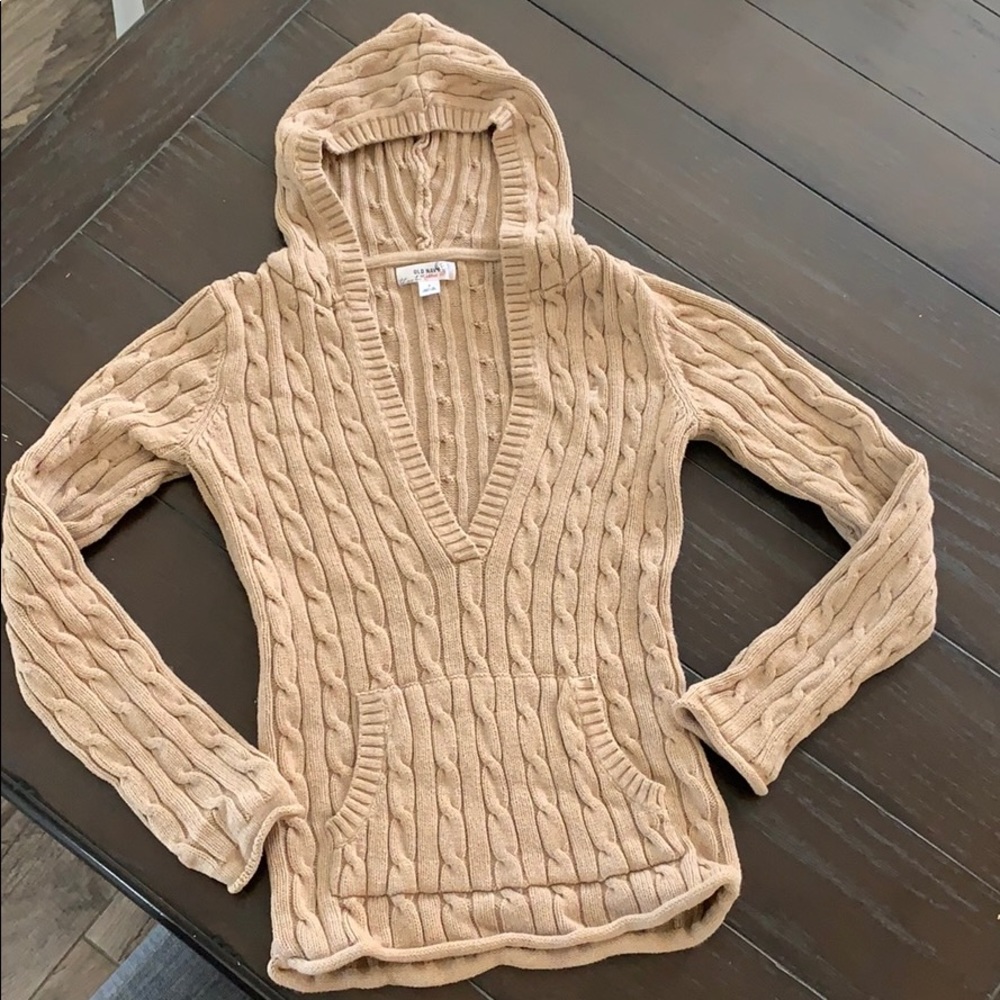Women’s Old Navy hooded knit sweater